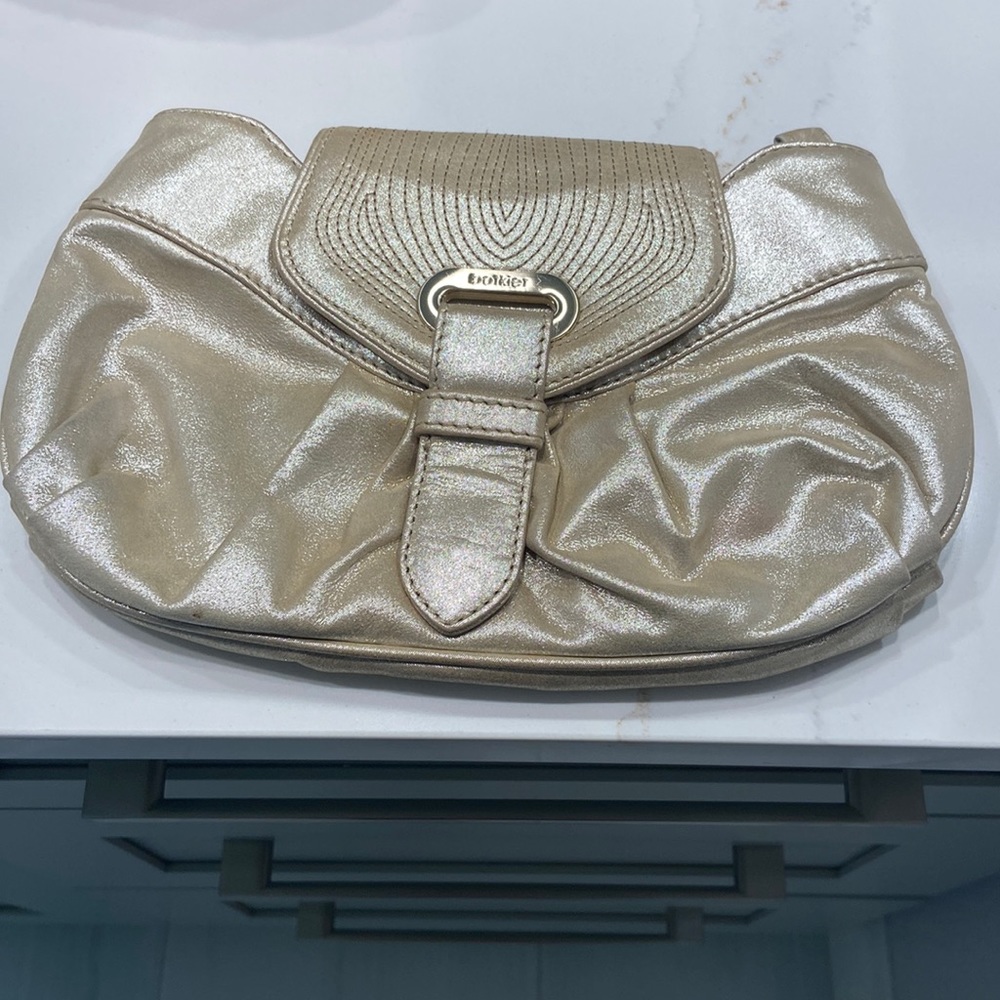Gorgeous Botkier gold  clutch in excellent condition